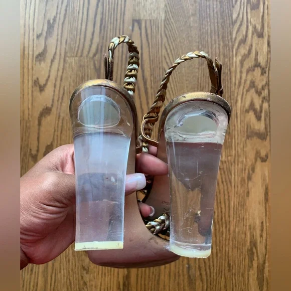 BCBGMaxAzria Braided Multi-Color Sandals - Picture 6 of 6